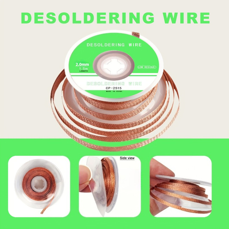 Taśma miedziana do rozlutownia – Copper Wire Roll recenzja i cena