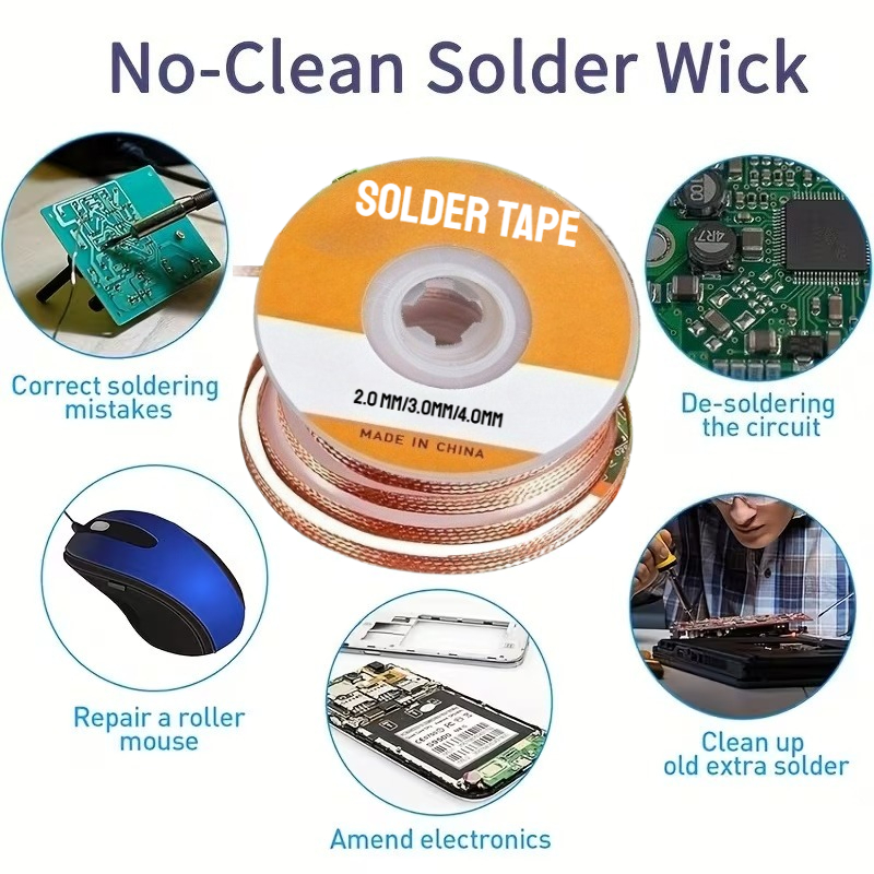 Taśma miedziana do rozlutownia – Copper Wire Roll recenzja i cena