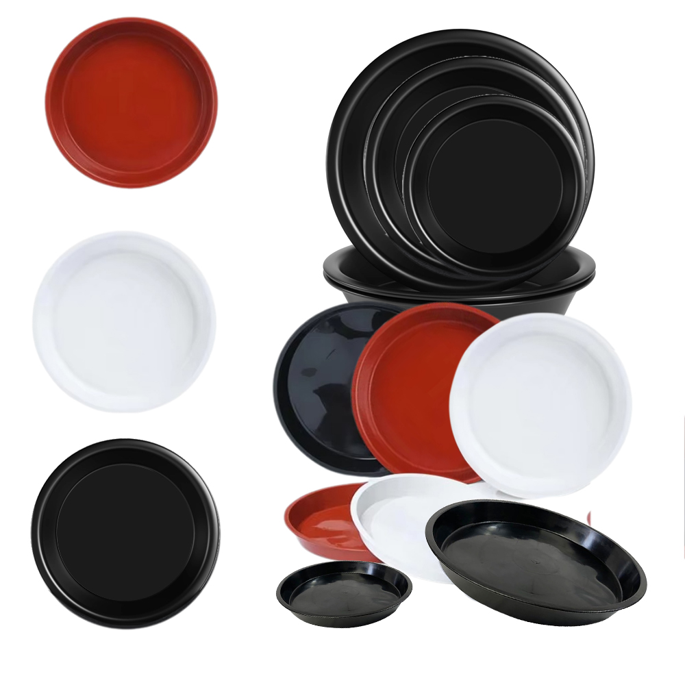 3-5PC Trwały plastikowy spodek – Drip Tray Saucer recenzja i cena