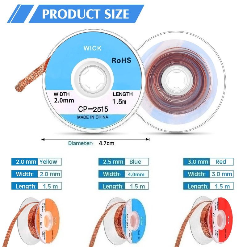 Taśma miedziana do rozlutownia – Copper Wire Roll recenzja i cena
