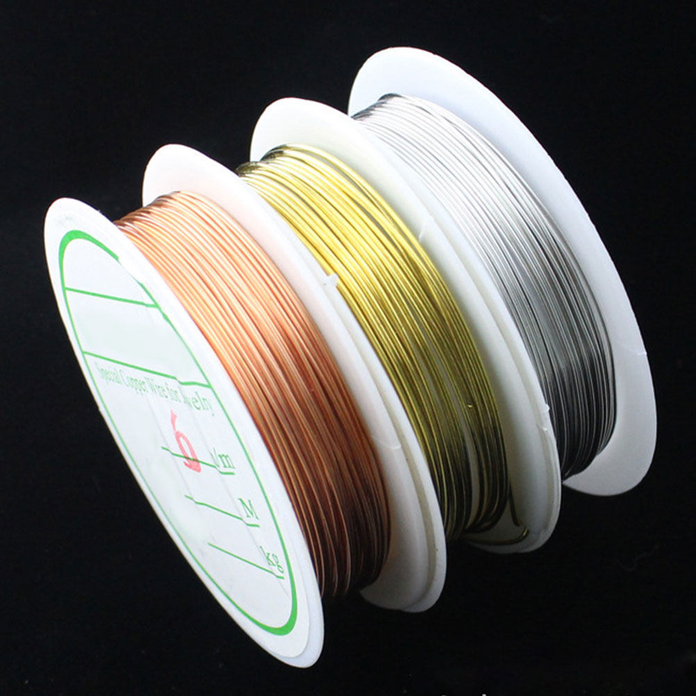 6 rolek kolorowego drutu miedz – Copper Wire Roll recenzja i cena